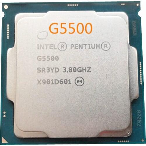 Intel Pentium G5500 3,8 GHz Dual-Core Quad-Hilo de procesador de CPU 4M 54W LGA 1151