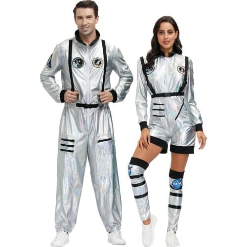 Halloween Costume Adult Couple Space Suit Party Party Cosplay Astronaut Men and Women