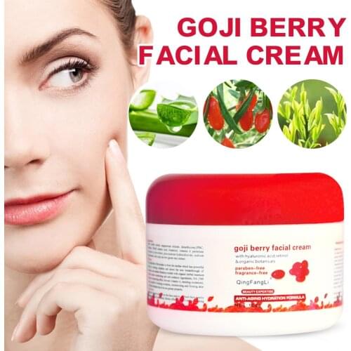 Goji Berry Face Cream Wolfberry Whitening Cream Acid Cream Chinese Skin Retinol Care Moisturizing Hyaluronic Facial Skin Care