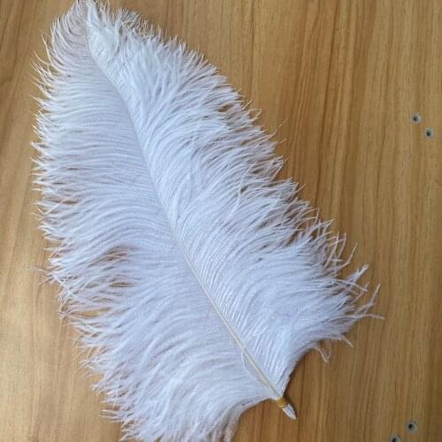 Hot Sale 20pcs/lot Beautiful Ostrich Feather 40-45cm/16-18inch Home Christmas Diy Accessories Feathers for Crafts