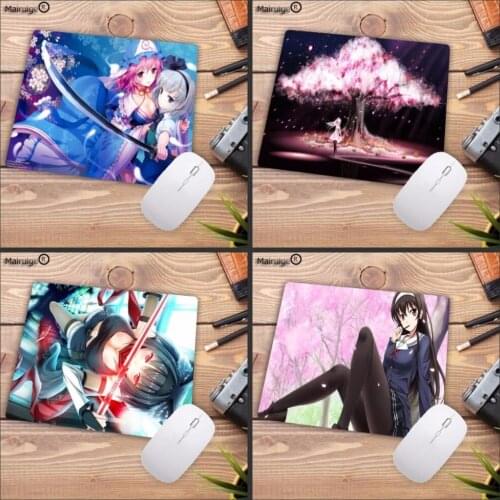 Mairuige 18x22cm 20x25cm 25x29cm Large XL Japan Anime Mousepad Game Gamer gaming Mouse pad wife girl friend sister Gift