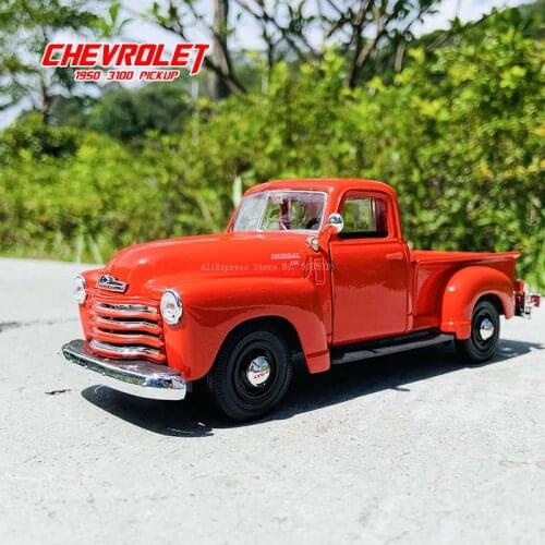 Maisto 1:25 1950 Chevrolet 3100 Pickup simulation alloy car model crafts decoration collection toy tools gift