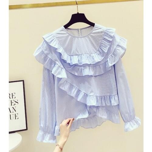 NANCYLIM Blue Blouses