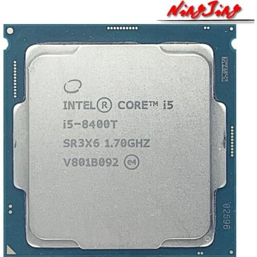 Intel Core i5-8400T i5 8400T 1.7 GHz Six-Core Six-Thread CPU Processor 9M 35W LGA 1151