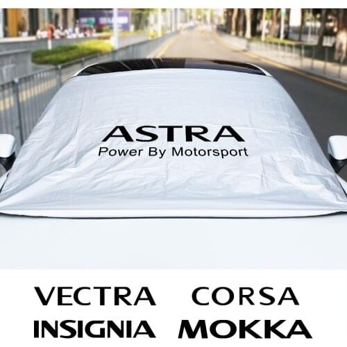 Car Windshield Sunshade Front Window Sun Shade Winter Snow Cover For Opel Astra Corsa Insignia Mokka OPC Vectra Auto Accessories