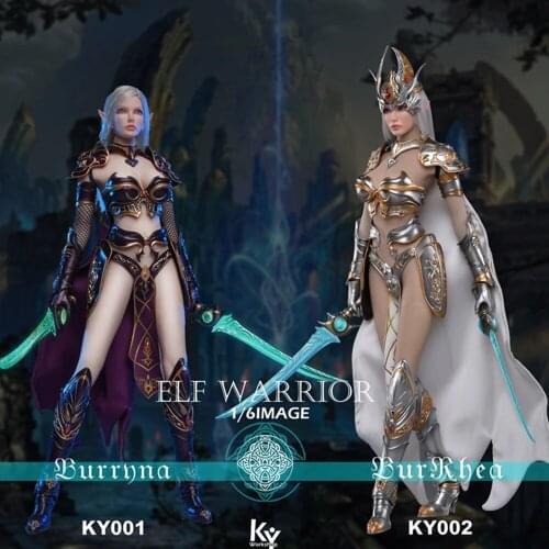 KY001-A 1/6 Action Figure Gemini Elf Warrior Leopard KY001-B/KY002-A /KY002-B 12 inch Full Set Action Figure Doll Toy In Stock