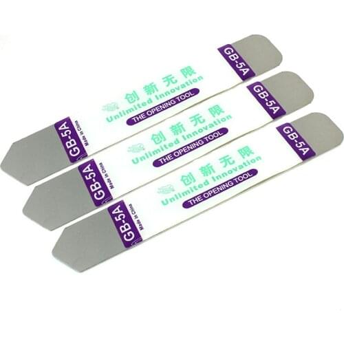 1pcs Soft Thin Stainless Steel Pry Blade LCD Screen Opening Tool for iPhone Repair All Phone Screen Repair Kit Pry Slice