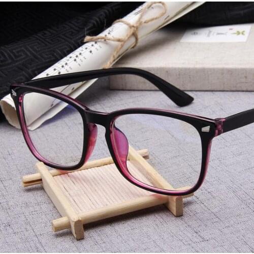 2021 Square Anti Blue Light Glasses Goggles Women&Men Clear Lens Computer Optical Spectacle Games Eyewear Eyeglasses