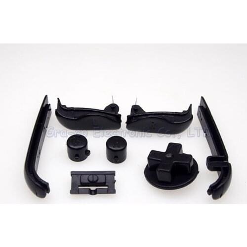 5set/lot 8 in 1 L2 R2 AB Buttons Keypads With frame For Nintendo GBA buttons D Pads Power ON OFF Buttons