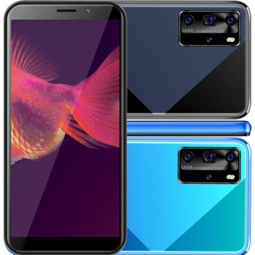 A80 Global version smartphones 64GROM quad core 5.5inch 13mp 4GRAM celulares android mobile phones face ID unlocked bluetooth