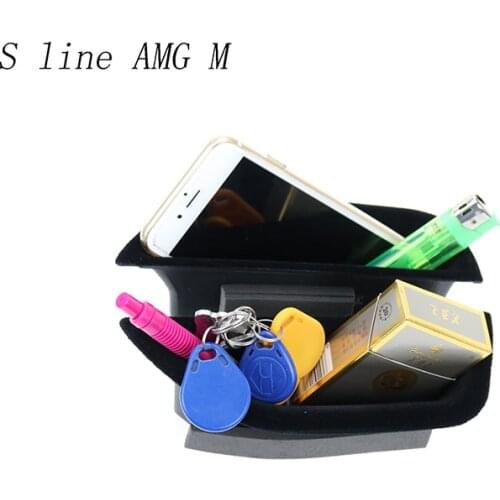 Car styling For Mercedes Benz E class W212 Interior Door handle storage box organizer stowing tidying auto accessories container