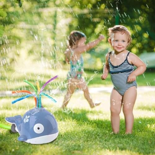 Children Rotating Water Spray Toys Cute Funny Sprinkle Bath Shower Game Outdoor Spraying Summer Beach Splash Toys Kid Gift