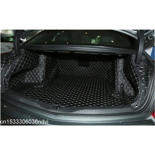 Good mats! Special trunk mats for Cadillac CT6 durable waterproof boot carpets liner cargo mat for CT6 ,Free shipping
