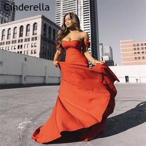 Sexy Evening Dresses With Zipper Back African Style Sweetheart Off The Shoulder Floor Length Side Slit Evening Gowns