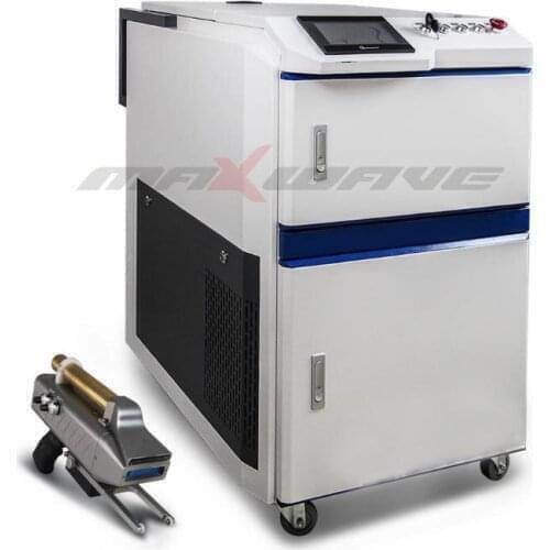 Handheld gun type 1000W rust removal laser cleaning 1500W industrial oil cleaning machine for tire mold paint laser remover