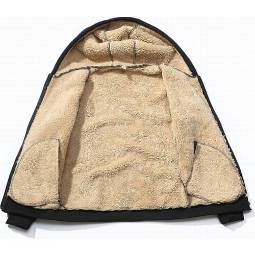 Mens hoody suit brand winter hoodie men 2020 sweatshirts Thicken Hoodie Lamb cashmere men jacket winter warm hoodies sweatshirts