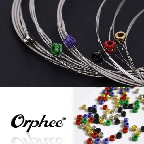 6pcs Orphee RX15 Electric Guitar String Set Nickel Alloy Super Light Tension Guitar Parts Accessories Guitarra
