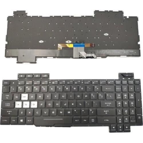 New Laptop Keyboard For Asus ROG Strix Scar II GL704 GL704GM GL704GM-DH74 GL704GV GL704GV-DS74 GL704GW GL704GW-PS74 US Backlit