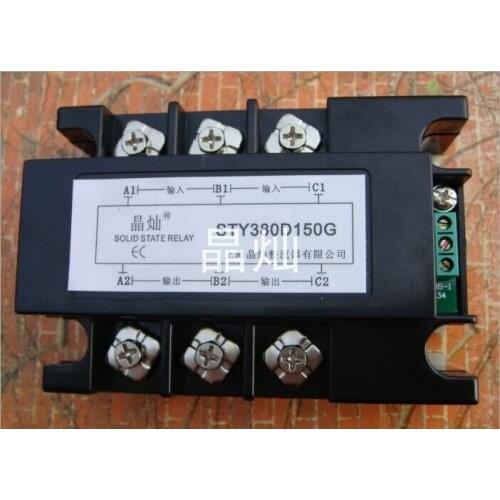 NEW! Three phase Solid state relay Pressure regulator STY-380D150G SSR AC 150A relay