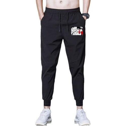 Clothing Dr Stone Anime mens casual pants 2021 fashion mens casual fitness pants mens outdoor cycling sports pants