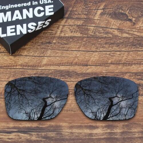 ToughAsNails Resist Seawater Corrosion Polarized Replacement Lenses for Oakley Sliver XL Sunglasses Black