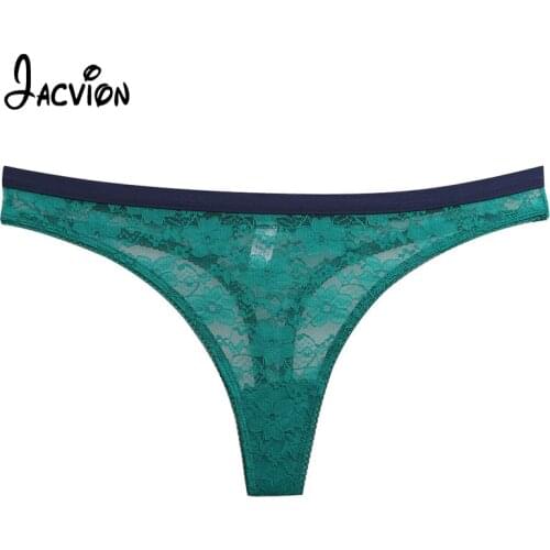 Women Thongs And G Strings Lace Ladies Plus Size Transparent Panties Female Intimate Lace G Strings Sexy Thongs For Women Panty