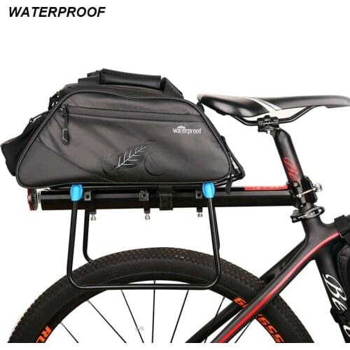 Mountain Road Bike bag waterproof bicycle Trunk Bags Double Side Rear back Rack Tail Pannier Pack cycling travel Luggage Carrier