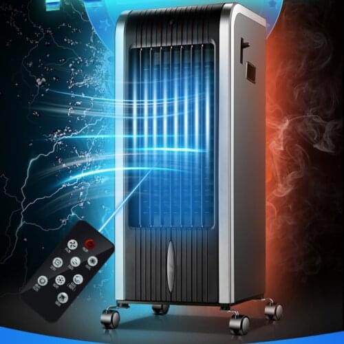 Warm Dual-use Remote Control Air Conditioner Air conditioner portable Home Refrigeration Air Conditioning Fan Cold Cooling Fan