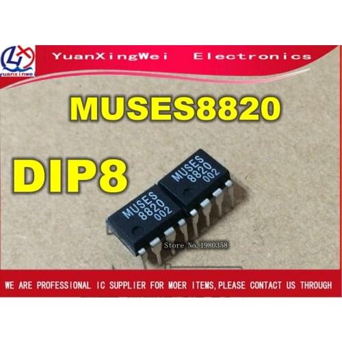 1PCS Original new MUSES 8820 MUSES8820 Dual OP-amp for Upgrade AK4490 DAC, Free shipping