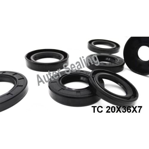 20x36x7 TC Oil seal Simmer ring Rotary shaft seal NBR