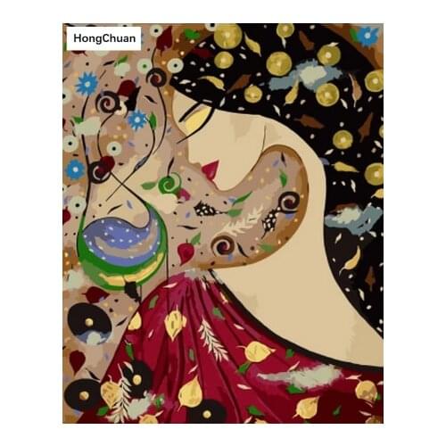 Abstract Beauty Cartoon 5D DIY Square/Round Diamond Painting Gift Cross Stitch Mosaic Christmas DiamondEmbroidery HomeDecoration