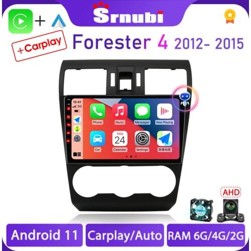 Car Radio For Subaru Forester XV WRX 2012 2013 2014 2015 Multimedia Player 2 Din Navigation GPS Android 10.0 4G WIFI Stereo DVD