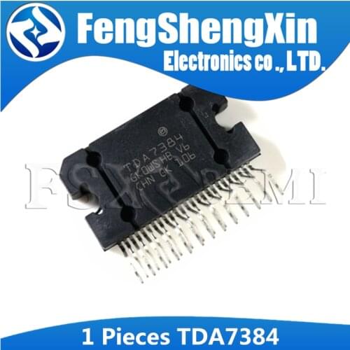 1pcs TDA7384 ZIP-25 TDA7384A 4x35W QUAD BRIDGE CAR RADIO AMPLIFIER IC
