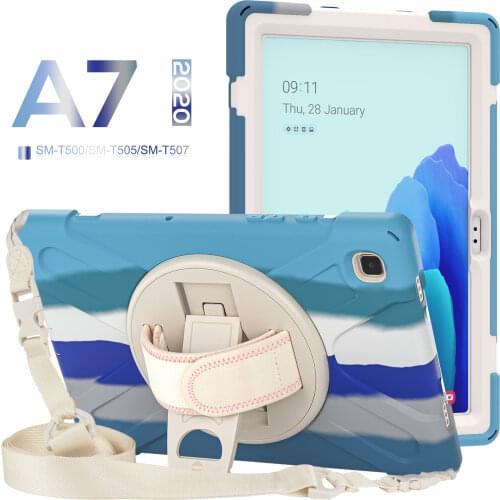 Tablet Case for Samsung Galaxy Tab A7 10.4 2020 SM-T500 SM-T505 T507 Hybrid Hard Plastic Shockproof Cover Drop resistance Case
