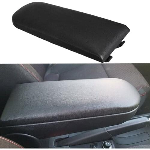 CITALL Leather Center Console Armrest Cover Lid For VW Jetta Bora Golf Passat Skoda Octavia 1999 2000 2001 2002 2003 2004 2005