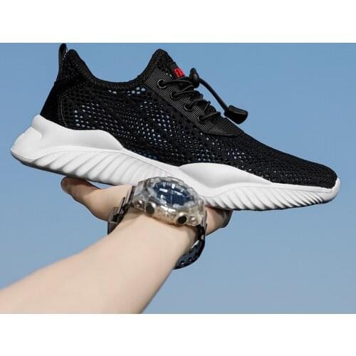 2021 Summer Mesh Men Shoes Lightweight Sneakers Soft Breathable Mesh Sports Shoes Mens Fashion Casual Shoes Zapatillas Hombre