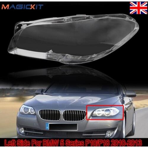 MagicKit For BMW 5 Series F10 F18 2010-2013 Car Clear Cover Lens Headlight Left Side