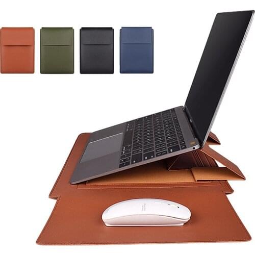 Foldable Laptop Sleeve Bag For Apple Macbook Pro 15.4 Mac Book Air 13 13.3 15 inch 2020 iPad 12.9 Case Cover Pouch Accessories