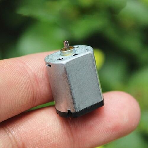 Brand new 030 micro motor DC 2V-5V 3.7V 9200RPM high speed silent small motor 2.5mm short axis car ship toy model