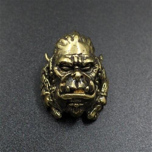 1Pcs Pocket Tools Paracord Brass Knobs Metal Charms Paracord Bracelet Accessories DIY Wallet Belt Buckle Paracord Knife Lanyard