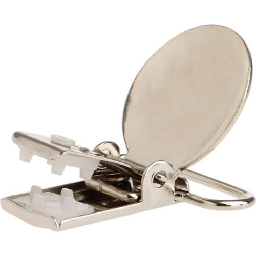 10Pcs Baby Infant Metal Clips Pacifier Holders Shape Alloy Suspender Hook