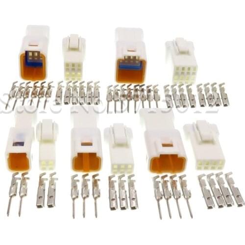 2/3/4/6/8 Hole/Way JST Series Male And Female Mini Automotive Car Housing Plug Connector 02R-JWPF-VSLE 02T-JWPF-VSLE