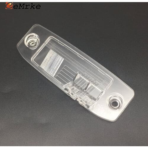EEMRKE Car Camera Bracket License Plate Light Mount for Hyundai Accent Sonata V Elantra XD Tucson Genesis i40 Terracan Russia