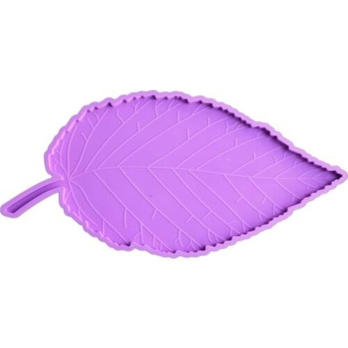 Large Leaf Tray Coaster Molds Silicone Leaves Coasters Bowl Mat Resin Casting Molds Maple Leaf Silicone Molds Craft