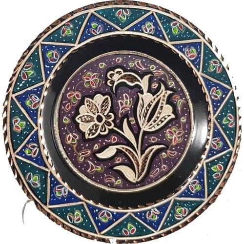 El yapımı dekoratif tabaklar için ekran duvar ve oda bakır (sanat Design1)