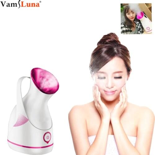 Facial Steamer - Nano Ionic Facial Steamer Warm Mist Moisturizing Face Steamer Home Sauna SPA，Pores Cleanse Clear Skin Cares