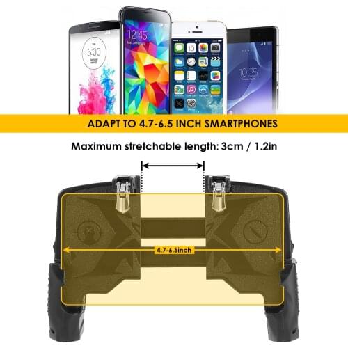 Pubg Game Controller For Mobile Phone Game Shooter Trigger Fire Button Game Controller Joystick SmartPhone Gamepad