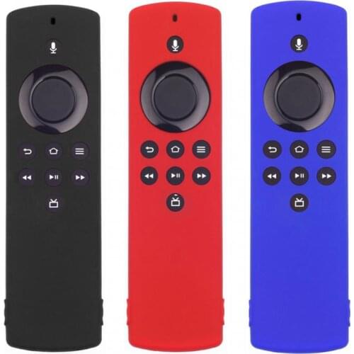 Silicone Soft Case For Amazon Fire TV Stick Lite Remote Control Protective Cover Skin Remote Controller Shockproof Case Cover