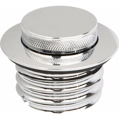 Motorcycle Flush Pop Up Gas Cap Cover Fuel Tank For Harley Fatboy Touring Road King Electra Glide