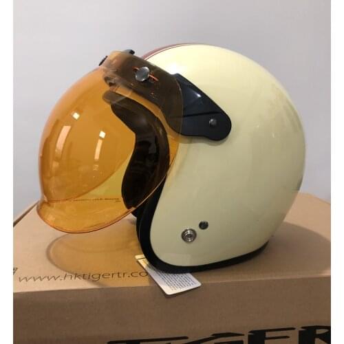 Cool Open Face Motorcycle Helmet Visor Open Helmets Bubble Visors Flip Up Motorcycles Visor Capacete Lens Moto Accessories